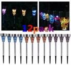 12 Pcs Led Solar Power Landscape Garden Mosaic Lights Lawn Rechargeable Lamp Hx New. Price: $49.50.