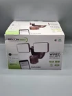 Heath Zenith Wifi Bronze Wired Voice & Motion Activated Led Security Flood Light Open. Price: $55.00.