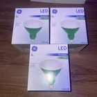 (lot Of 3) 6W Ge Led Long Life Floodlight Green Color PAR38 Outdoor New. Price: $29.99.