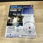 Outdoor Motion Sensor Solar Security Flood Light Led Weather-resistant White New. Price: $34.99.