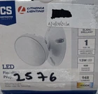 Lithonia Lighting, Led Floodlight, Single Bulb, White Outdoor Ss New. Price: $20.85.