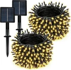 Solar String Lights Outdoor Waterproof Pack Total 66FT 200LED 8 Modes Twinkle New. Price: $31.99.