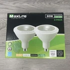 Maxlite 90W-BULBS PAR38 Flood Light Dimmable 13W-LED 2700K Soft White 950L E26 Open. Price: $16.97.