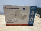 Lithonia Hgx Led 2RH 4000K Outdoor Security Floodlight In White 271FEE Open. Price: $23.50.