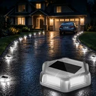 Solar Dock Lights Driveway Deck - 12 Packs Waterproof Outdoor Led Aluminu New. Price: $102.79.