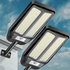 Solar Street Lights Outdoor, 7000K 5000W*2PACK, Black New. Price: $131.77.