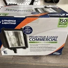 New Lithonia Lighting 150W Metal Halide Commercial Grade Floodlight - Bulb Inclu. Price: $55.99.