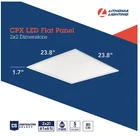 Lithonia Cpx 2X2 Led Panel Light Adjustable Lumens Switchable Cct Contract New. Price: $20.00.