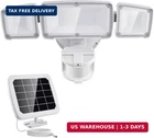 Glorious-lite Solar Security Lights 2400MAH Led Motion Sensor Outdoor, Rec New. Price: $64.98.