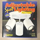 Satco SF76-416 3-LIGHT Adjustable Spots Ceiling Fixture Polished White R20 New. Price: $35.00.
