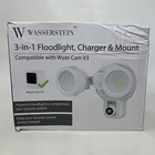 Wasserstein 3-IN-1 Wired Floodlight Charger & Mount For Wyze V3 Security Camera New. Price: $29.59.