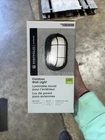 Portfolio Frosted Glass Led Outdoor Light Fixture #1085698 Black 30 New. Price: $24.99.