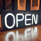 Bright Waterproof Led Open Sign For Business - 19.7 X8 With Adapter New. Price: $116.99.