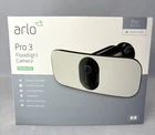New Arlo Pro 3 Wire Free Floodlight Security Camera Night Vision 2K Hdr White Used. Price: $64.90.