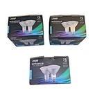 Feit Electric 75W Led Replacement Bulbs 2 Pack - Set Of 3 New. Price: $25.00.