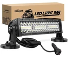 Nilight Led Bar 13.5 Inch Triple Row Cigarette Lighter Wiring Strong Ma... New. Price: $105.22.