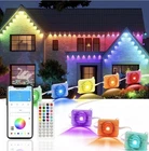 500FT Permanent Outdoor Rg Waterproof Smart Led Eaves Lights With App/remote New. Price: $80.99.