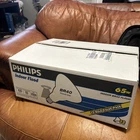 Nos Philips Indoor Flood BR40 65W Light Bulbs Box Of 12 New 38779-5. Price: $114.99.