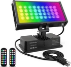 144W Rgbw Led Wall Washer Floodlight, Outdoor Waterproof, Hand Remote Control Open. Price: $89.99.