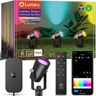 Lumary Smart Landscape GEN2, 6-PACK 56FT Rgb+aiww Outdoor Spotlights, Col New. Price: $144.99.