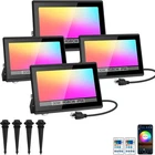 T-sun Christmas Led Flood Light, Rgbcw Dimmable 30W-4 Pack, F4230-RGB New. Price: $107.06.