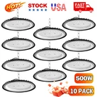 5-10 Pcs 500W Ufo Led High Bay Light Factory Warehouse Commercial Shop New. Price: $169.21.