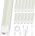 12 Pack Super Bright 100W 8FT Led Shop Light, 15000LM 5000K V Shape 8' New. Price: $236.52.