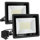 Ceena 2 Pack 60W Plug In Led Light Outdoor, 6000LM Super Bright Floodli... New. Price: $46.10.
