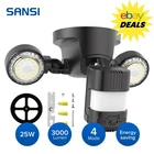 Led Motion Sensor 3000LUMENS 25W Eave Mounted Security Outdoor Floodlight New. Price: $29.96.