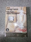 Solid Brass Carriage Lantern Motion Detector Outdoor Light Antique Open. Price: $49.99.