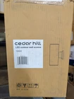Cedar Hill 11 In. Cylinder Black Led Outdoor Wall Sconce Light Fixture New. Price: $34.00.