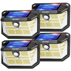 Tecknet 231 Led Solar Motion Lights Outdoor, 300 Angle & Lighting Modes, New. Price: $38.30.