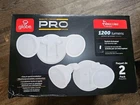 (2-PK) Globe Electric 2-HEAD Integrated Led Security Flood Light 1200LM 100W New. Price: $17.00.