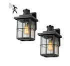 Lnc Orlan 2 -pack Matte Black Motion Sensor Dark Sky Dusk To Dawn Wall Lights New. Price: $159.99.