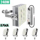 Kukuppo (5PACK) Led Shoebox Parking Lot Area Retrofit Light 240W REPLACE1000W Mh New. Price: $731.19.