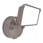 Halo 150-WATT Equivalent, 3000 Lumen, Integrated Led, Dusk Dawn Flood Light Open. Price: $47.48.