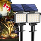 Coozaming Solar Spot Lights Outdoor Waterproof For Flag, 2 Pack, Warm White New. Price: $37.25.