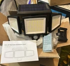 Tuffenough Solar Outdoor Security Light 2500LM 3-HEAD Motion Sensor IP65 New. Price: $28.90.