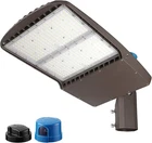 300W Led Parking Lot Light, Adjustable Arm Mount, Dimmable, Shoebox Pole New. Price: $199.99.