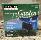 New Manor House Low Voltage Nova Garden Lighting Black Spot Cast Aluminum. Price: $10.99.