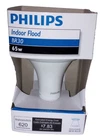 Philips Indoor Flood Light - 65W 620 Lumens BR30 Medium Base New Box. Price: $8.99.