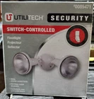 *new* Utilitech Switch Controlled Security Dual Head Floodlight #0089471. Price: $17.98.
