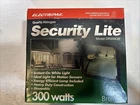 Electripak Security Light Watt Energy Saving Quartz Halogen Model DR300QB New. Price: $15.95.