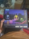 Govee Outdoor Smart String Lights 48 Feet Rgb Clear Bulbs IP67 Alexa Google New. Price: $65.00.