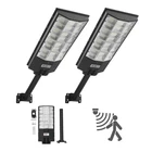 Vevor 8000W Solar Street Lights Outdoor 450000LM Led Dusk To Dawn 2 Pack New. Price: $97.99.
