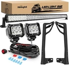 Nilight 52INCH Led Bar Spot Flood 2PCS 18W 4INCH Pods New. Price: $119.99.