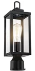 Pack Pia Ricco Outdoor Post Lights, Lamp Fixture W E26 Socket Black Open. Price: $59.99.