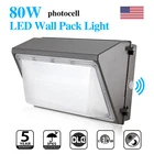 80W Led Wall Pack Dusk To Dawn Commercial Outdoor Security Area Lighting New. Price: $79.19.