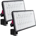 2-PACK 200W Plug-in Led Flood Lights, Outdoor Security Lighting New. Price: $43.69.
