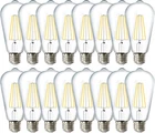 Sunco 16 Pack Edison Bulbs Led ST64, Clear Vintage Filament Waterproof Bulb, 800 New. Price: $63.99.
